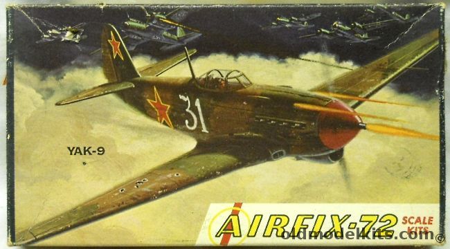 Airfix 1/72 Yak-9D - Craftmaster Issue, 4-46 plastic model kit